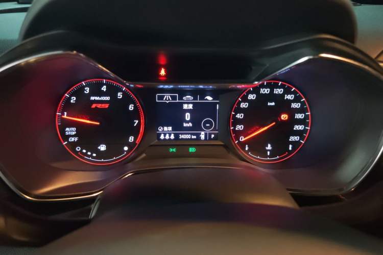 Used Chevrolet Trailblazer 2019 435T RS CVT Two-Wheel Drive Dynamic Edition China VI Standard Instrument Cluster