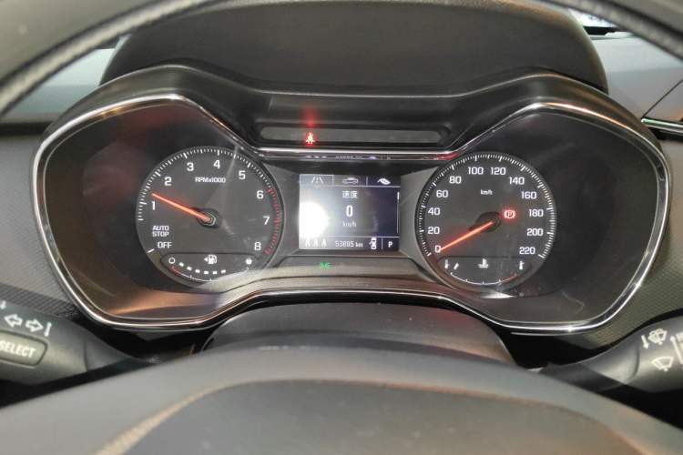 Used Chevrolet Trailblazer 2019 435T Redline CVT Two-Wheel Drive Chirui Version China VI Standard Instrument Cluster
