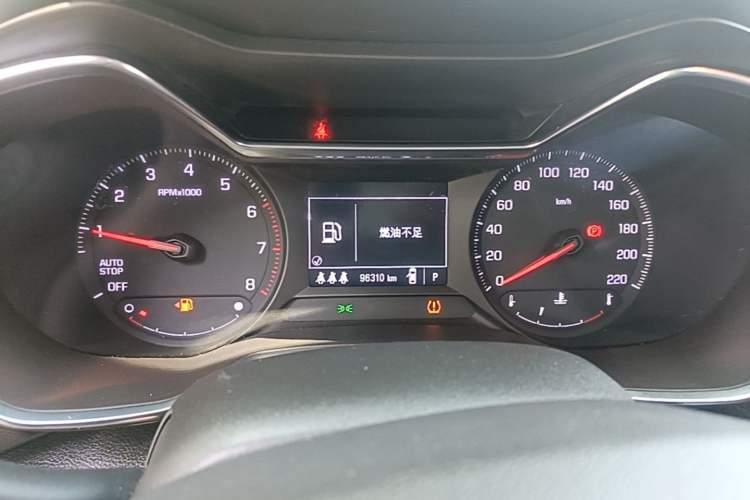 Used Chevrolet Trailblazer 2019 435T Redline CVT Two-Wheel Drive Chirui Version China VI Standard Instrument Cluster