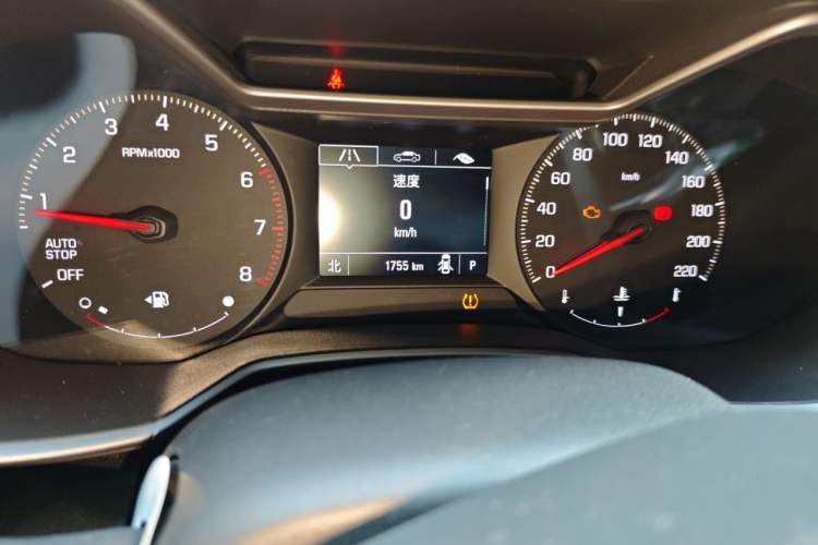 Used Chevrolet Trailblazer 2019 435T Redline CVT Two-Wheel-Drive Sharp Edition China VI Standard Odometer Close Up