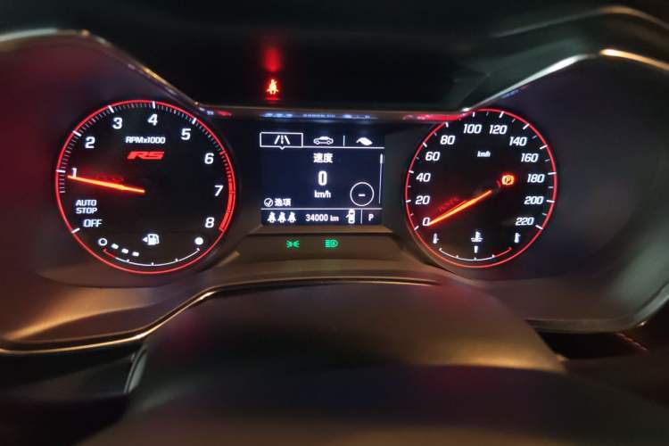 Used Chevrolet Trailblazer 2019 435T RS CVT Two-Wheel Drive Dynamic Edition China VI Standard Odometer Close Up