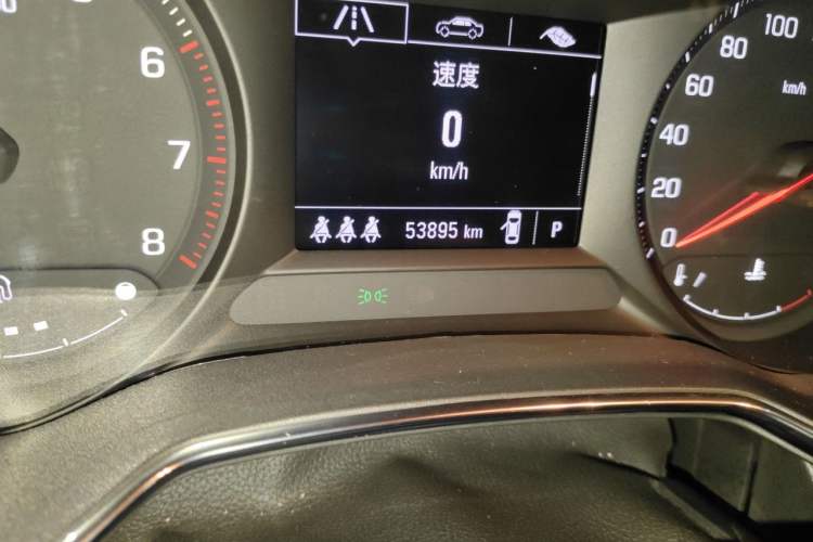 Used Chevrolet Trailblazer 2019 435T Redline CVT Two-Wheel Drive Chirui Version China VI Standard Odometer Close Up