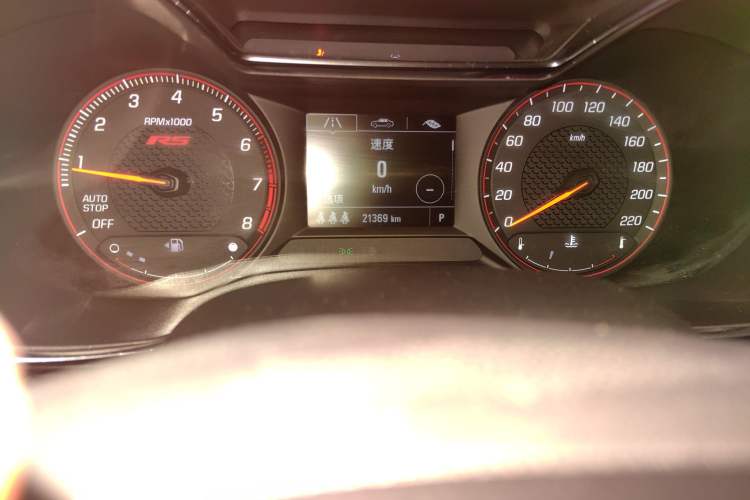 Used Chevrolet Trailblazer 2019 435T RS CVT Two-Wheel Drive Dynamic Edition China VI Standard Odometer Close Up