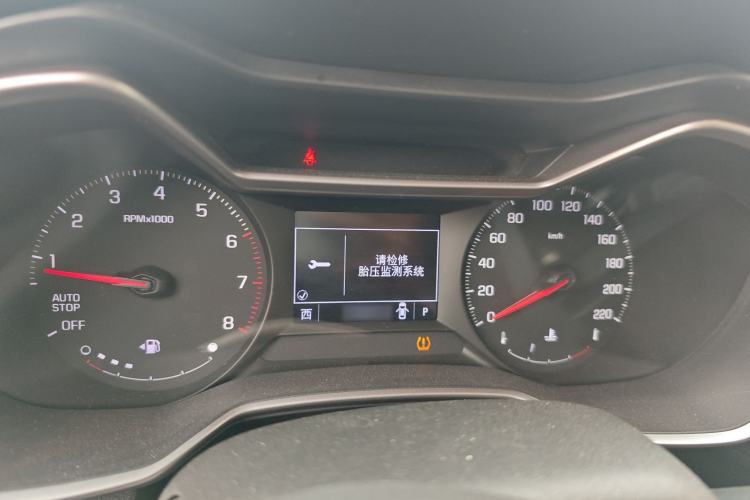 Used Chevrolet Trailblazer 2019 435T Redline CVT Two-Wheel-Drive Sharp Edition China VI Standard Instrument Cluster