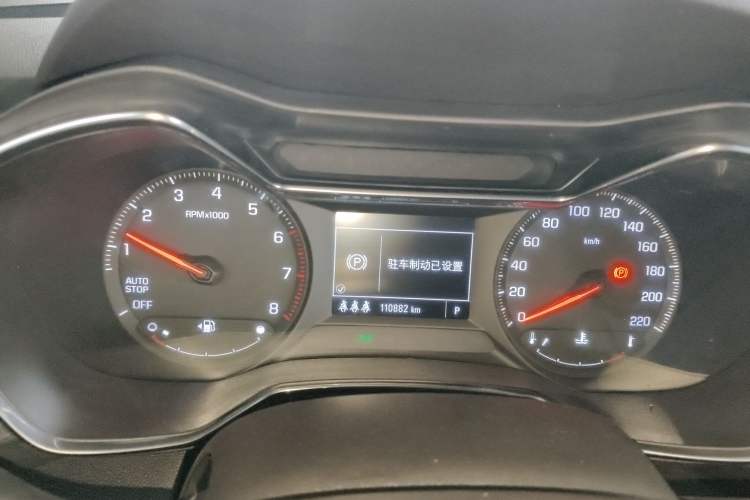 Used Chevrolet Trailblazer 2019 435T Redline CVT Two-Wheel Drive Chirui Version China VI Standard Instrument Cluster