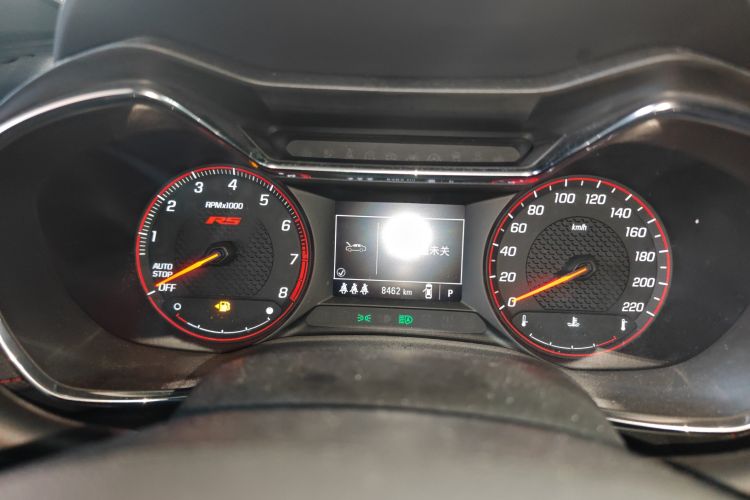 Used Chevrolet Trailblazer 2019 435T RS Automatic All-Wheel-Drive Huanrui Edition China VI Standard Instrument Cluster