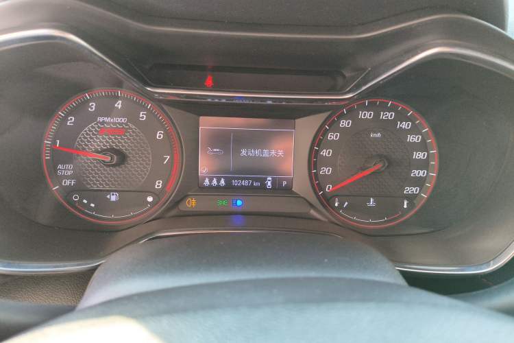 Used Chevrolet Trailblazer 2019 435T RS Automatic All-Wheel-Drive Huanrui Edition China VI Standard Instrument Cluster