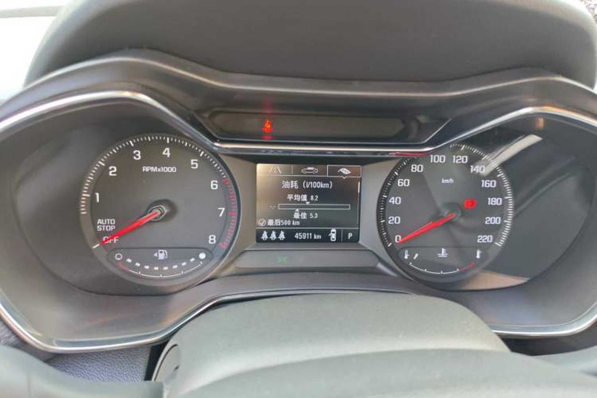 Used Chevrolet Trailblazer 2019 435T Redline CVT Two-Wheel Drive Chirui Version China VI Standard Instrument Cluster