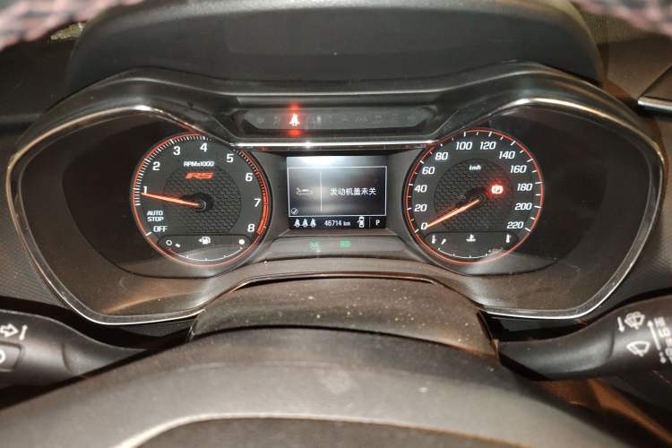 Used Chevrolet Trailblazer 2019 435T RS Automatic All-Wheel-Drive Huanrui Edition China VI Standard Instrument Cluster