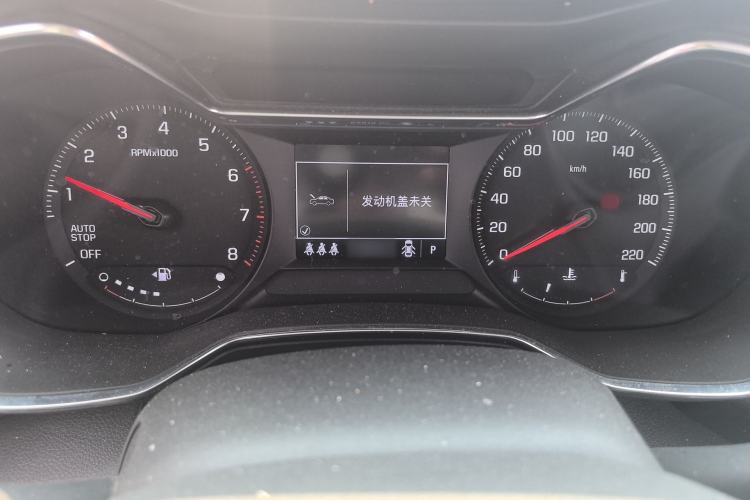 Used Chevrolet Trailblazer 2019 435T Redline CVT Two-Wheel Drive Chirui Version China VI Standard Instrument Cluster