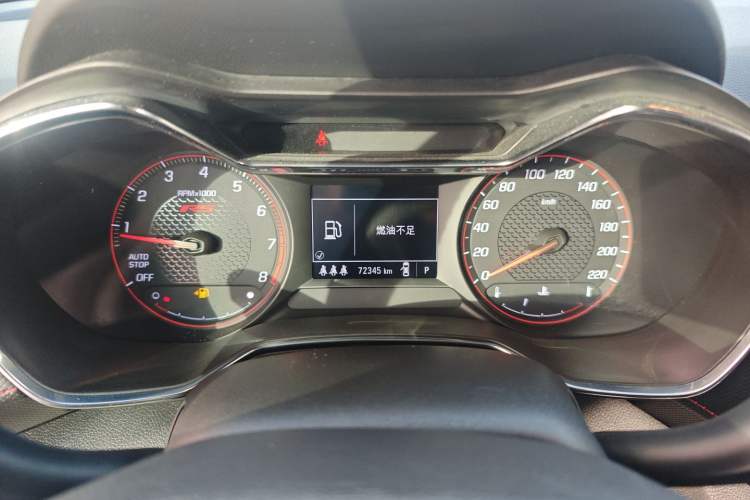 Used Chevrolet Trailblazer 2019 435T RS Automatic All-Wheel-Drive Huanrui Edition China VI Standard Instrument Cluster