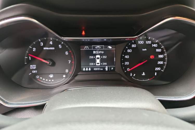Used Chevrolet Trailblazer 2019 435T Redline CVT Two-Wheel Drive Chirui Version China VI Standard Instrument Cluster