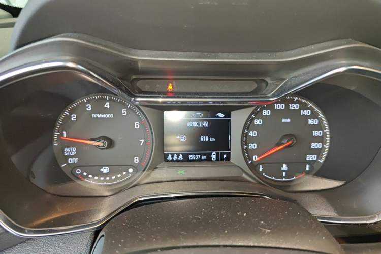 Used Chevrolet Trailblazer 2019 435T Redline CVT Two-Wheel Drive Chirui Version China VI Standard Instrument Cluster