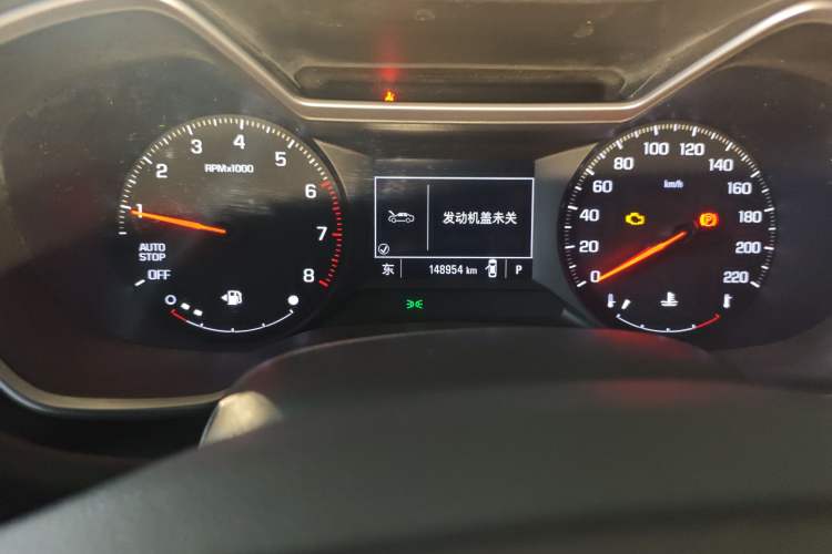 Used Chevrolet Trailblazer 2019 435T Redline CVT Two-Wheel-Drive Sharp Edition China VI Standard Instrument Cluster