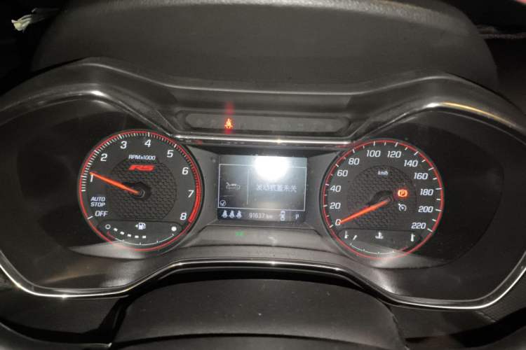 Used Chevrolet Trailblazer 2019 435T RS Automatic All-Wheel-Drive Huanrui Edition China VI Standard Instrument Cluster