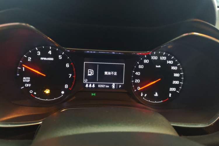 Used Chevrolet Trailblazer 2019 435T Redline CVT Two-Wheel Drive Chirui Version China VI Standard Instrument Cluster