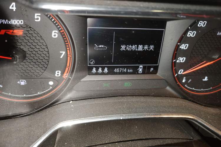 Used Chevrolet Trailblazer 2019 435T RS Automatic All-Wheel-Drive Huanrui Edition China VI Standard Odometer Close Up