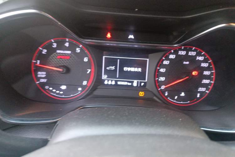 Used Chevrolet Trailblazer 2019 435T RS Automatic All-Wheel-Drive Huanrui Edition China VI Standard Odometer Close Up