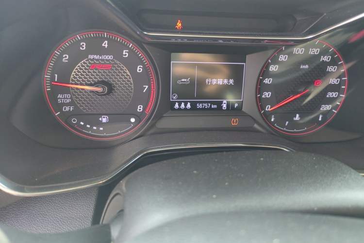 Used Chevrolet Trailblazer 2019 435T RS CVT Two-Wheel Drive Dynamic Edition China VI Standard Odometer Close Up