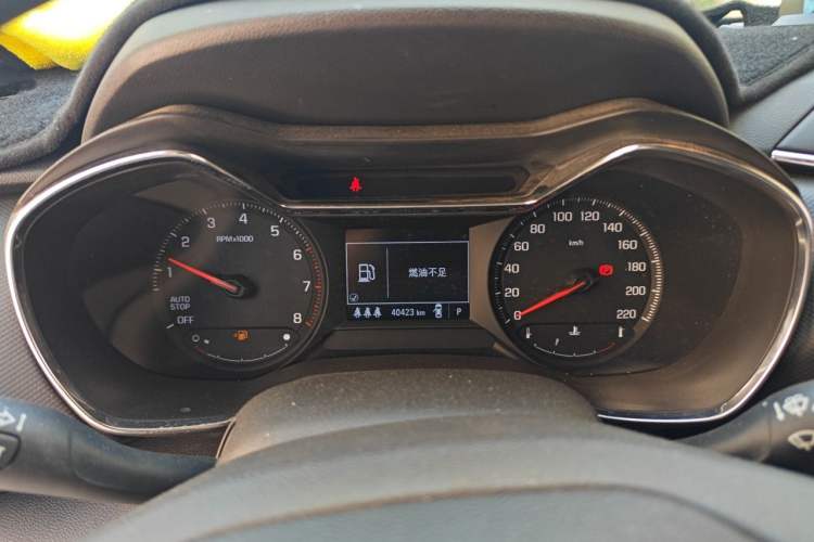 Used Chevrolet Trailblazer 2019 435T Redline CVT Two-Wheel Drive Chirui Version China VI Standard Instrument Cluster