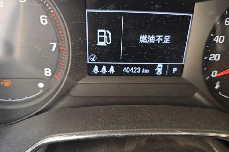 Used Chevrolet Trailblazer 2019 435T Redline CVT Two-Wheel Drive Chirui Version China VI Standard Odometer Close Up