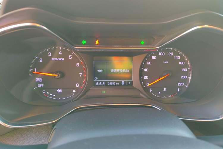 Used Chevrolet Trailblazer 2019 435T Redline CVT Two-Wheel Drive Chirui Version China VI Standard Instrument Cluster