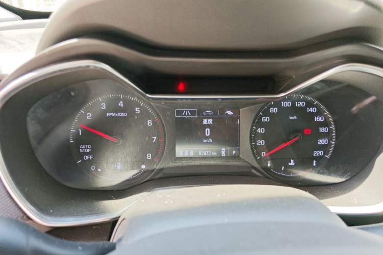 Used Chevrolet Trailblazer 2019 435T Redline CVT Two-Wheel Drive Chirui Version China VI Standard Instrument Cluster