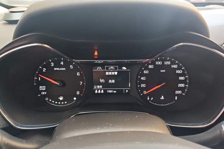 Used Chevrolet Trailblazer 2019 435T Redline CVT Two-Wheel Drive Chirui Version China VI Standard Instrument Cluster