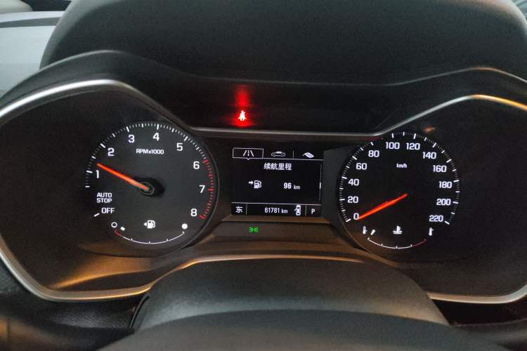 Used Chevrolet Trailblazer 2019 435T Redline CVT Two-Wheel-Drive Sharp Edition China VI Standard Instrument Cluster