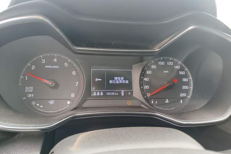 Used Chevrolet Trailblazer 2019 435T Redline CVT Two-Wheel Drive Chirui Version China VI Standard Instrument Cluster