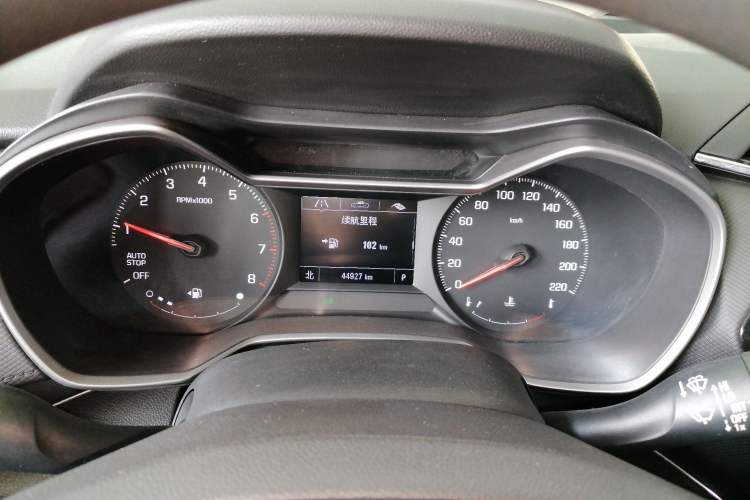 Used Chevrolet Trailblazer 2019 435T Redline CVT Two-Wheel-Drive Sharp Edition China VI Standard Instrument Cluster