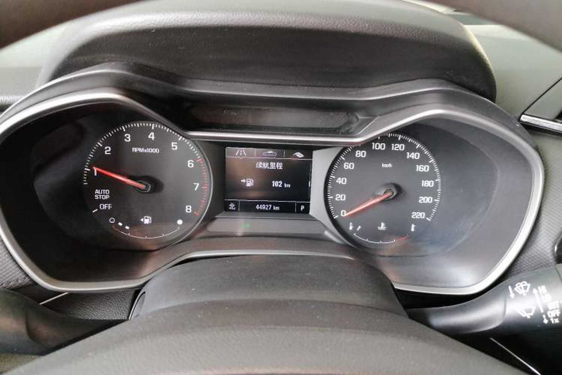 Used Chevrolet Trailblazer 2019 435T Redline CVT Two-Wheel-Drive Sharp Edition China VI Standard Instrument Cluster