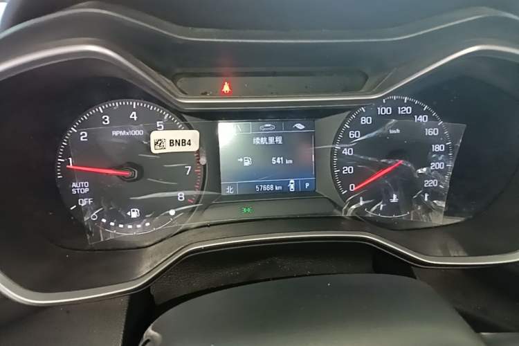 Used Chevrolet Trailblazer 2019 435T Redline CVT Two-Wheel-Drive Sharp Edition China VI Standard Instrument Cluster