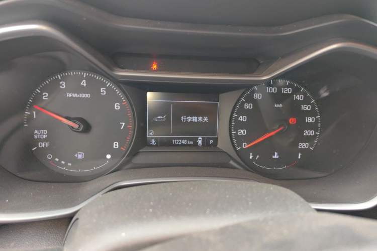 Used Chevrolet Trailblazer 2019 435T Redline CVT Two-Wheel-Drive Sharp Edition China VI Standard Instrument Cluster