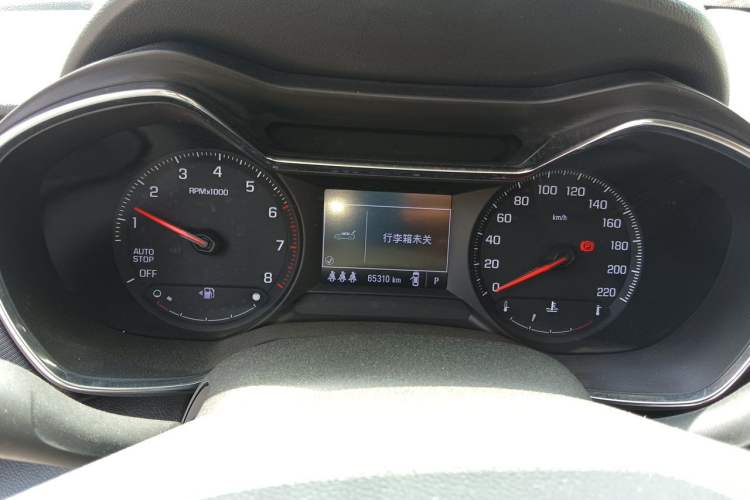 Used Chevrolet Trailblazer 2019 435T Redline CVT Two-Wheel Drive Chirui Version China VI Standard Instrument Cluster
