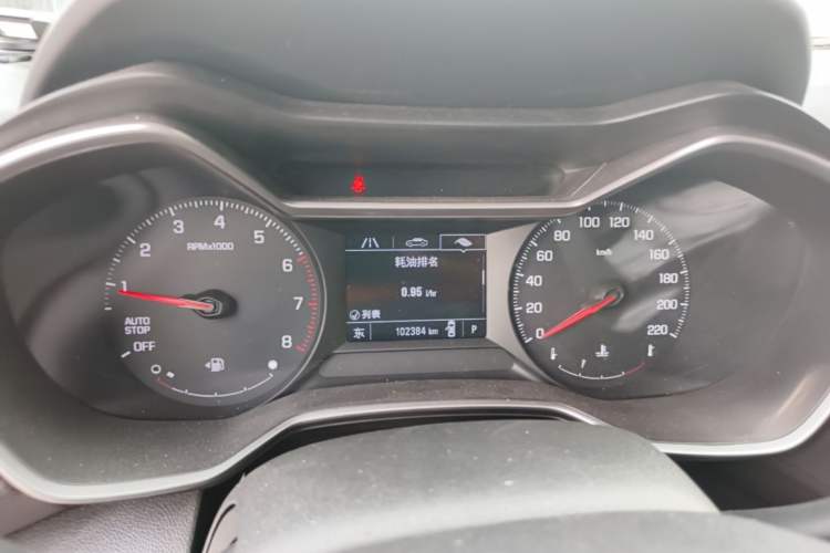 Used Chevrolet Trailblazer 2019 435T Redline CVT Two-Wheel-Drive Sharp Edition China VI Standard Instrument Cluster
