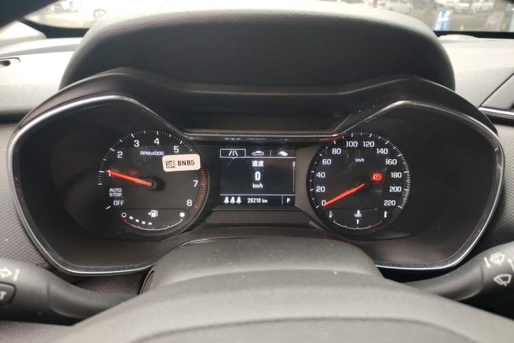Used Chevrolet Trailblazer 2019 435T Redline CVT Two-Wheel Drive Chirui Version China VI Standard Instrument Cluster
