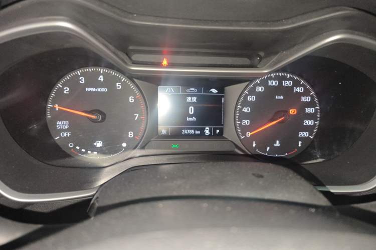 Used Chevrolet Trailblazer 2019 435T Redline CVT Two-Wheel-Drive Sharp Edition China VI Standard Instrument Cluster
