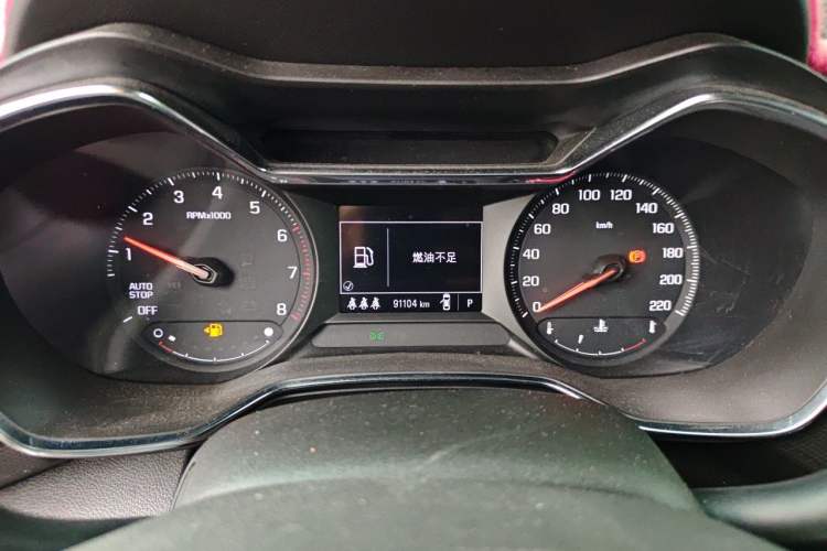 Used Chevrolet Trailblazer 2019 435T Redline CVT Two-Wheel Drive Chirui Version China VI Standard Instrument Cluster