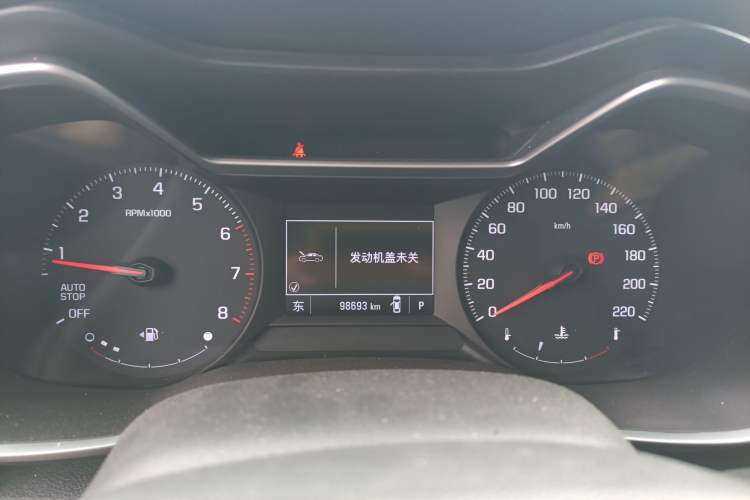 Used Chevrolet Trailblazer 2019 435T Redline CVT Two-Wheel-Drive Sharp Edition China VI Standard Instrument Cluster
