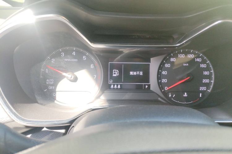 Used Chevrolet Trailblazer 2019 435T Redline CVT Two-Wheel Drive Chirui Version China VI Standard Instrument Cluster