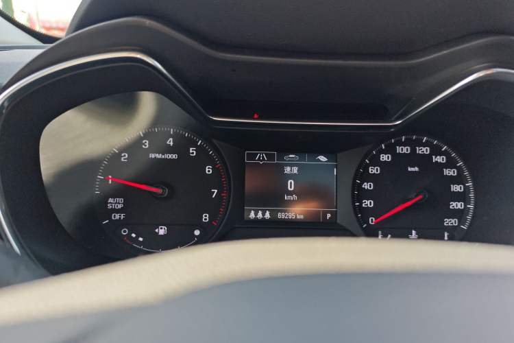 Used Chevrolet Trailblazer 2019 435T Redline CVT Two-Wheel Drive Chirui Version China VI Standard Instrument Cluster
