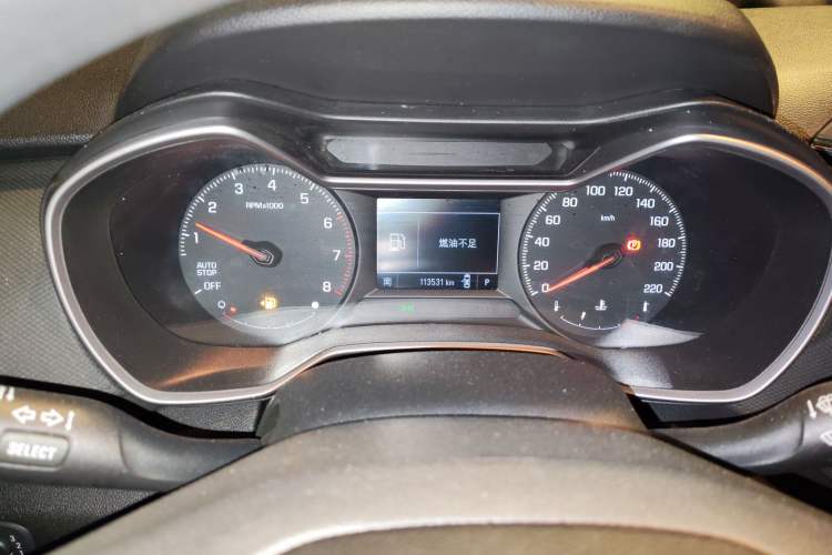 Used Chevrolet Trailblazer 2019 435T Redline CVT Two-Wheel-Drive Sharp Edition China VI Standard Instrument Cluster
