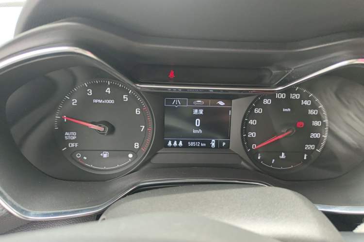 Used Chevrolet Trailblazer 2019 435T Redline CVT Two-Wheel Drive Chirui Version China VI Standard Instrument Cluster