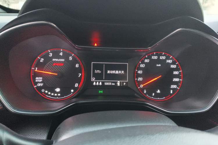 Used Chevrolet Trailblazer 2019 435T RS Automatic All-Wheel-Drive Huanrui Edition China VI Standard Instrument Cluster