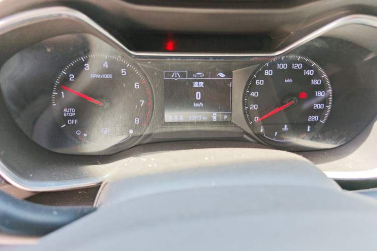Used Chevrolet Trailblazer 2019 435T Redline CVT Two-Wheel Drive Chirui Version China VI Standard Odometer Close Up