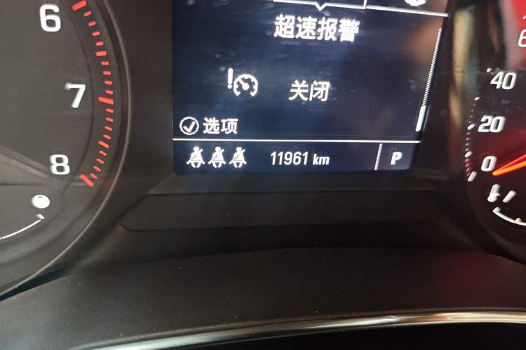 Used Chevrolet Trailblazer 2019 435T Redline CVT Two-Wheel Drive Chirui Version China VI Standard Odometer Close Up