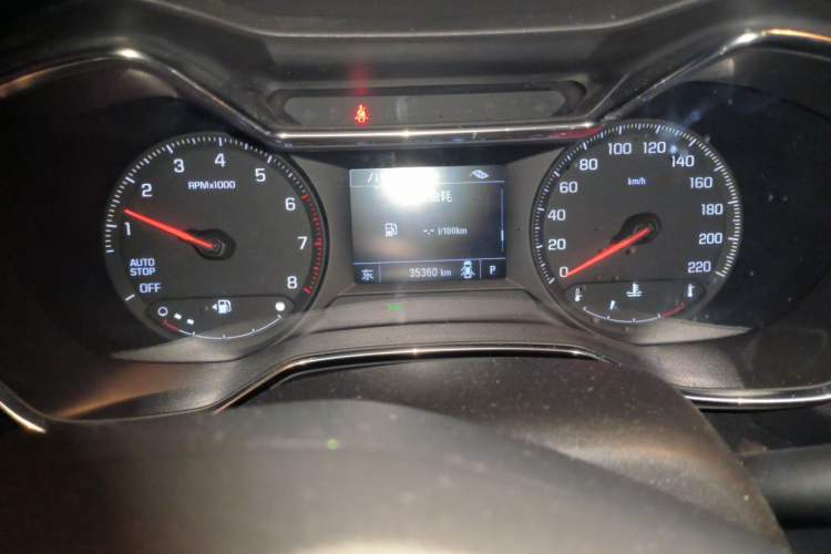 Used Chevrolet Trailblazer 2019 435T Redline CVT Two-Wheel Drive Chirui Version China VI Standard Odometer Close Up