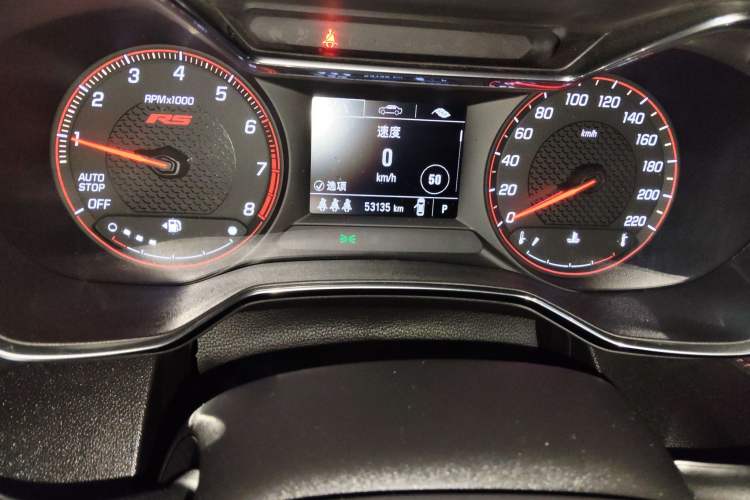 Used Chevrolet Trailblazer 2019 435T RS Automatic All-Wheel-Drive Huanrui Edition China VI Standard Odometer Close Up