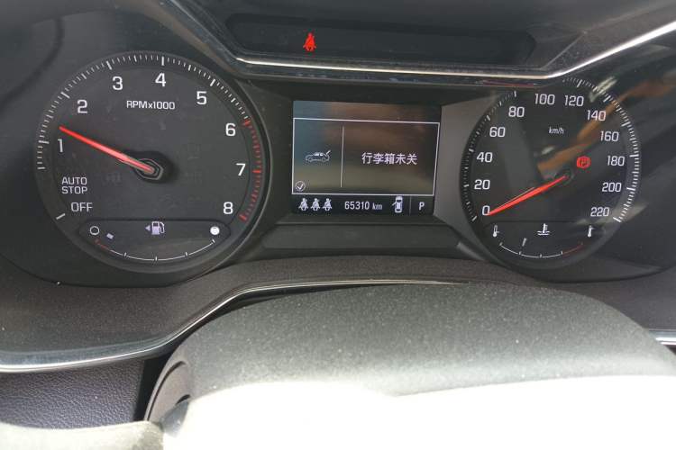 Used Chevrolet Trailblazer 2019 435T Redline CVT Two-Wheel Drive Chirui Version China VI Standard Odometer Close Up